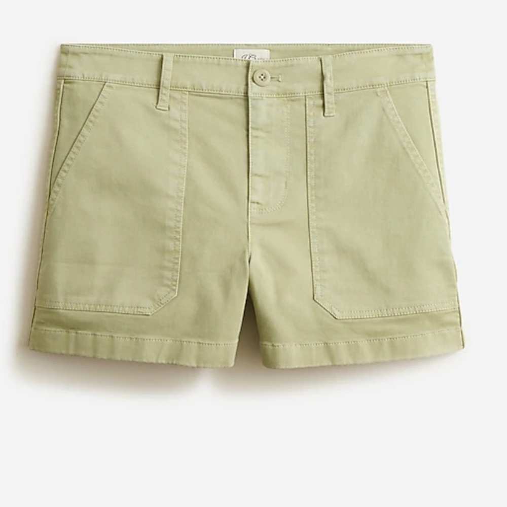 J. Crew NWT Women's Foundry Chino Shorts - Faded Pistachio